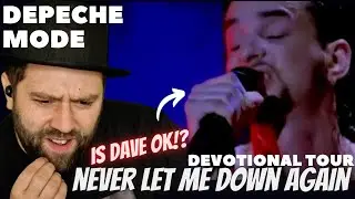 Never Let Me Down Again - Depeche Mode | DEVOTIONAL TOUR REACTION!