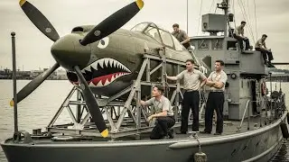 A P 39 Nose on a Crazy Fast Combat Boat &mdash; Why the Japanese Named Them &ldquo;Devil Boats&rdquo;