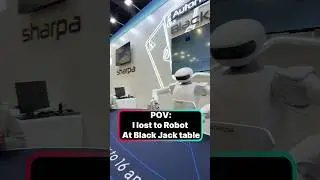 🤖🃏 Blackjack vs. a DEALER ROBOT at CES Las Vegas 2026 🃏🤖