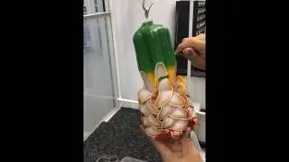 PINEAPPLE CARVING DEMONSTRATION 7 SEP 2016