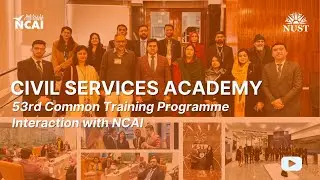 Civil Services Academy 53rd CTP visit to NCAI & National AI Task Force