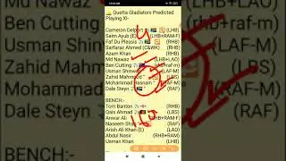 ISL vs QUE, ISL vs QUE Team, Islamabad United vs Quetta Gladiators, PSL 2021, PSL6
