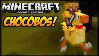 CHOCOBOS EN MINECRAFT PE 1.0 ! - CHOCOBO ADDON - POCKET EDITION ADDONS