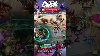 6 BEAST feat BAD OMEN #autochess #dota2autochess #magicchess #teamfighttactics #autobattler #shorts