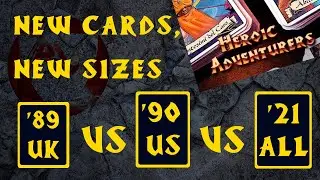 HeroQuest Card Sizes (ft. HeroicAdventurers US Skill Cards)