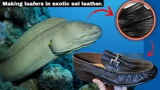 Master Craftsman: 84-Year-Old Cobbler Creates Stunning Eel Leather Shoes | Handmade Tradition