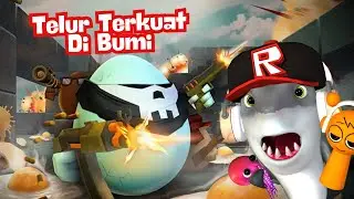 PARA TELUR LUCU TERLIBAT PERANG DUNIA GESE‼️ - Shell Shockers