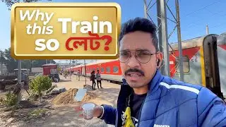 Howrah Ahmedabad Superfast or SUPERLATE Express?😨| Train 12834 | কলকাতা থেকে আমেদাবাদ 