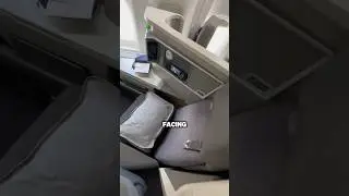 Flying backwards on AA 777-200 business  class? 🛩️ #travel