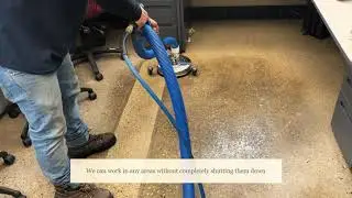 Clean Image Hot High Pressure Surface Cleaner with Vacuum Recovery