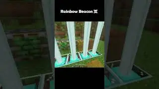 Minecraft  Rainbow Beacon☠️