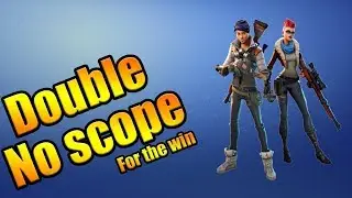 Winning With A Double No Scope - Fortnite Montage