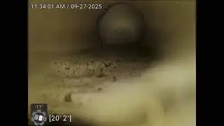 Camera inspection performed on 9-27-2025 at 5830 - Miami