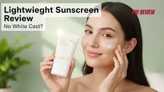 Innisfree Daily UV Defense Sunscreen Review  Lightweight, No White Cast Honest Results!