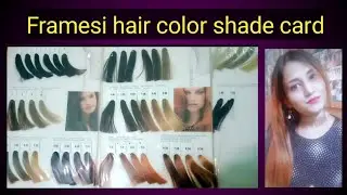 framesi hair color shade card #Azrasparlour