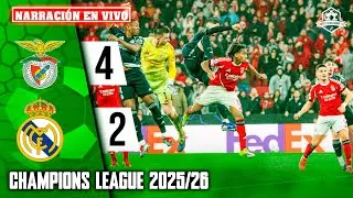 ✅BENFICA derrot&oacute; en su casa al REAL MADRID en la CHAMPIONS LEAGUE 2025/26 (PARTIDO SIMULADO)