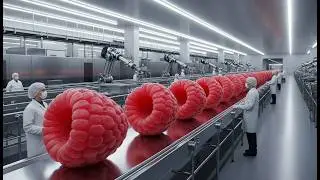 Inside a Massive Raspberry Jam Factory 🏭 | 50 Tons of Jam Produced at Industrial Scale