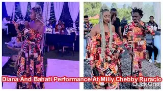 Diana Bahati And Bahati Speech And Performance  At Milly Chebby Ruracio#thebahatis#dianabahati