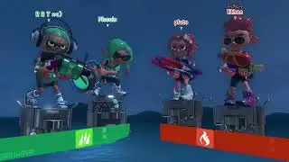 Splatoon 3 Splatfest #2: Grass Vs Fire Vs Water Pokemon (Team Grass)