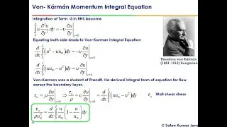 Boundary Layer Theory (Momentum Integral Method)