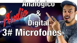 Tipo de Microfone Digital e Analógico