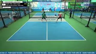 GIẢI PICKLEBALL THIỆN NGUYỆN TẾT YÊU THƯƠNG.TRANH CÚP HỒNG NGHI.