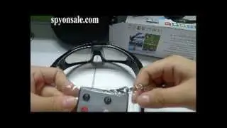 Spy Video Sunglasses Hidden Camera DVR Remote control Mini DVR Cam Camcorder