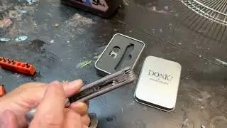 Установка пинцета Leatherman Wave Plus и карманного зажима Donk Pocket