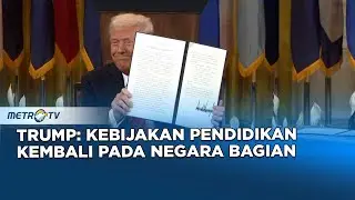 Sah! Trump Resmi Hapus Departemen Pendidikan AS