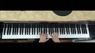 Bach Minuet II from Partita in Bb Hands Together Instructions Piano Practice #suzukipiano