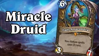 Lady Anacondra Miracle Druid | The Wailing Caverns | Hearthstone