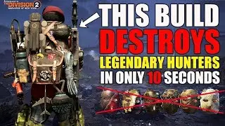 THIS BUILD DELETES LEGENDARY HUNTERS AND ELITE ENEMIES IN SECONDS! The Division 2 Acosta Bag Broken