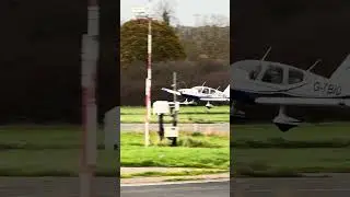 Touch down at Elstree Socata TB-10 Tobago #aviation #planespotter #landing #socata