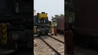 Freight Train Accident at Mirpur Mathelo #reels #accidentnews #viralvideo