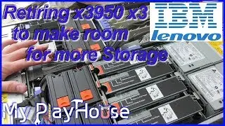 4 CPU Server, IBM x3950 x3 Retired to make room in DC - 557