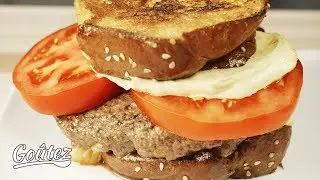 The ULTIMATE Juicy Lucy Burger (Cheese Stuffed Burger)