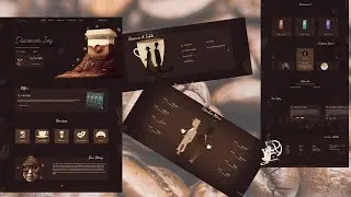 Crafting the Perfect Coffee Cafe Website Template || HTML, CSS & Vanila JS.