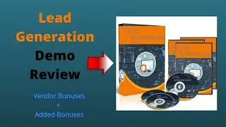 Lead Generation Demo Review 🔥 with Extra Bonuses 💥 Bonuses Galore 💥  Get It Today⚡