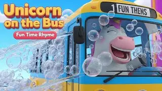 Unicorn on the Bus 🦄🚌🎵 | Fun Fantasy Kids Song for Toddlers & Preschoolers 🌈✨