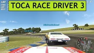 Toca Race Driver 3 (V8 Supercars) Gameplay PC, Sandown, Openspy Online Racing
