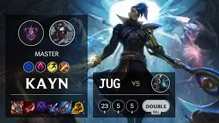 Kayn Jungle vs Ekko - EUW Master Patch 10.15
