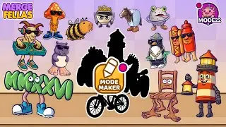 Merge Fellas Italian Brainrot 22 Maker Mode 22 Gameplay | NEW MODE – Reaching Max Level