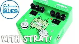 Double Trouble Overdrive Pedal by Visual Sound (with a Stratocaster)