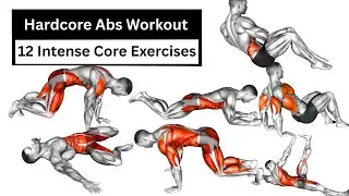 Hardcore Abs Workout at Home | 12 Intense Core Exercises