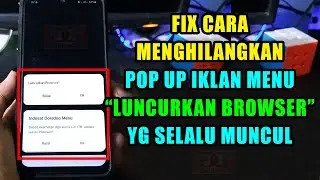 CARA MENGHILANGKAN POP UP 