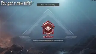 Got ULTIMATE FASHION TITLE Rate 0.0001%|PUBG ULTIMATE TITLE| How to get ultimate fashion title PUBG