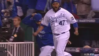 10/14/15: Cueto's gem leads the Royals to the ALCS