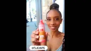 Beautiful girl with pink vape,Flievape  fatty with 8000 puffs #disposablevape #vape #ecig #smoke