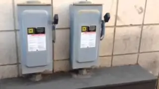 Trane XE,General Electric & Bohn heat pumps running on a co