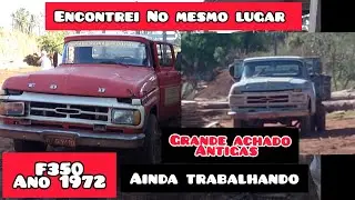 ENCONTREI DUAS F350 ANO 1972 ANTIGAS 